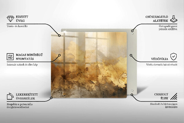 Protetor placa de indução Textura rica