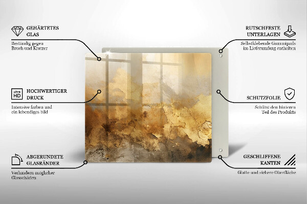 Protetor placa de indução Textura rica