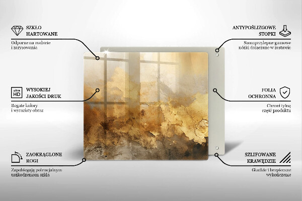 Protetor placa de indução Textura rica