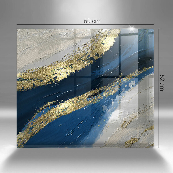 Protetor placa indução Textura com ouro