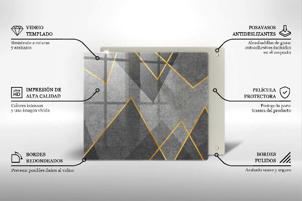 Protetor placa de indução Formas nítidas