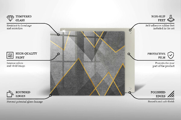 Protetor placa de indução Formas nítidas