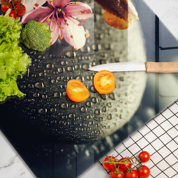 Tábua protetora Flores pedras zen