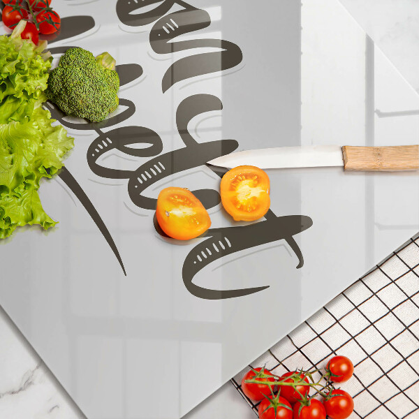 Protetor placa de indução A inscrição Bon Appetit