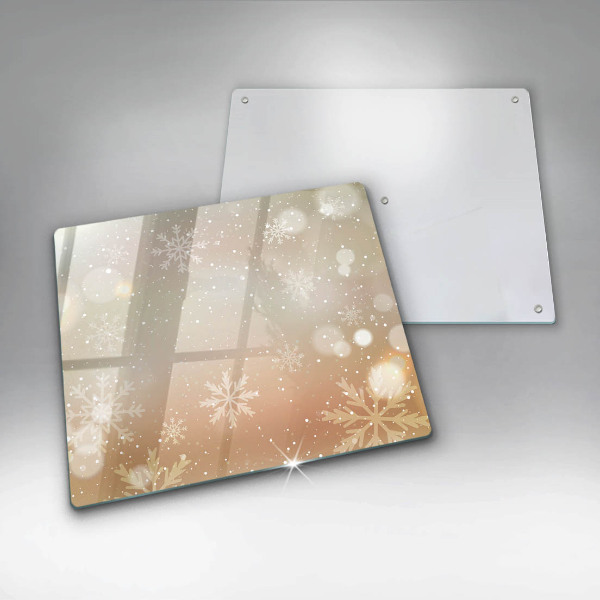 Protetor placa indução Flocos de neve