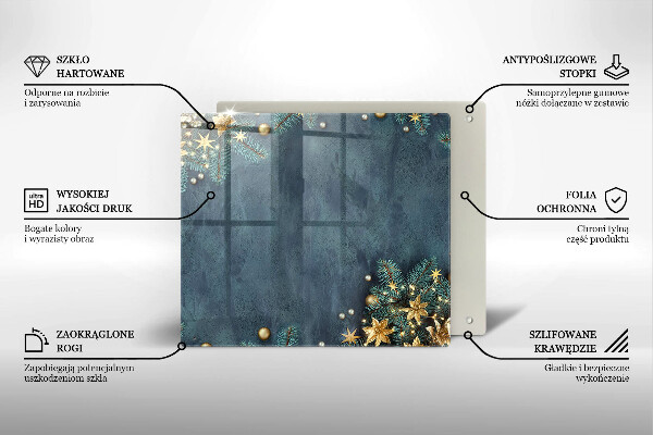 Tábua protetora decorações de Natal