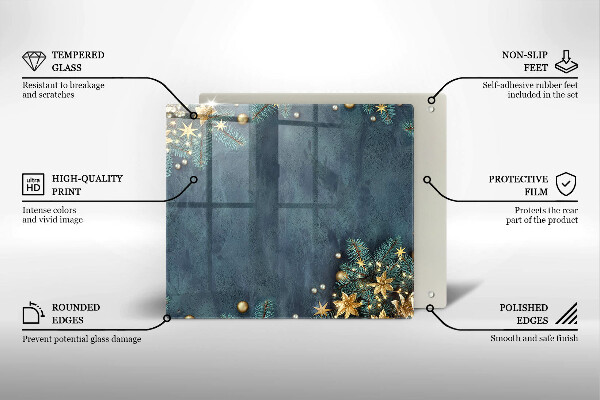 Tábua protetora decorações de Natal