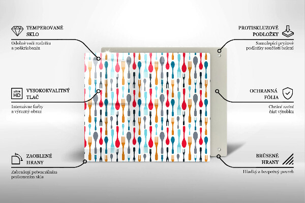 Protetor placa de indução Ilustração de uma colher