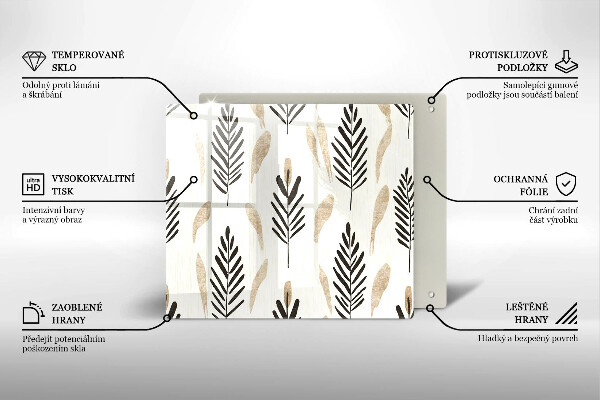 Protetor placa indução Plantas Boho