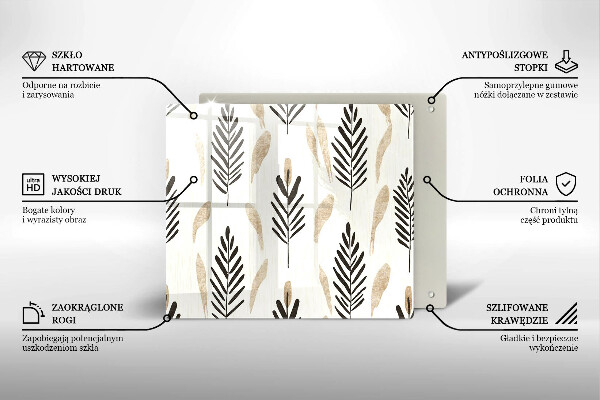 Protetor placa indução Plantas Boho