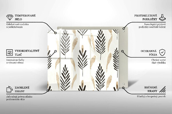 Protetor placa indução Plantas Boho