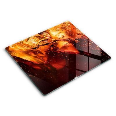 Tábua protetora Bebida de cola com gelo