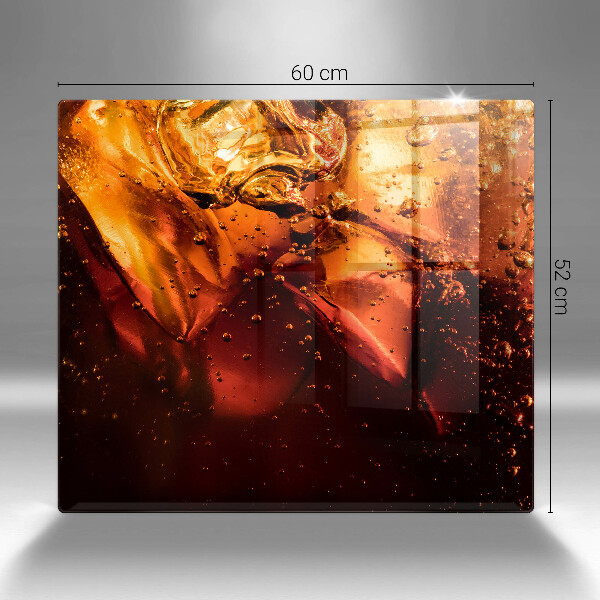 Tábua protetora Bebida de cola com gelo