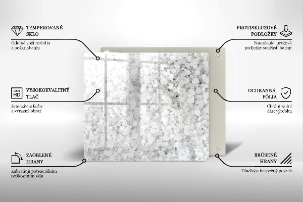 Protetor placa de indução Cristais de sal