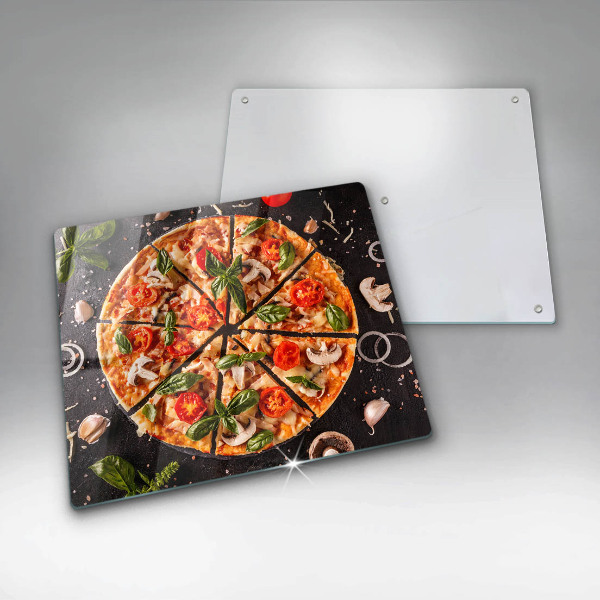 Protetor placa indução Pizza com cogumelos