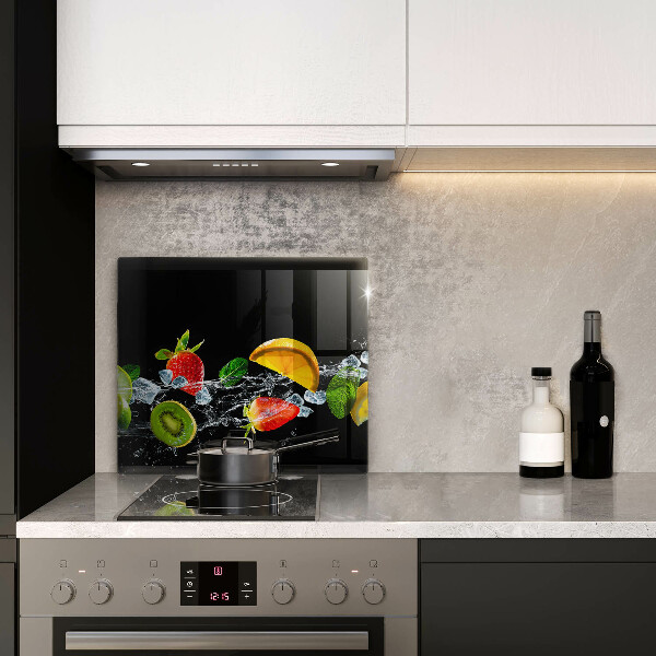 Protetor placa de indução Fruta na água