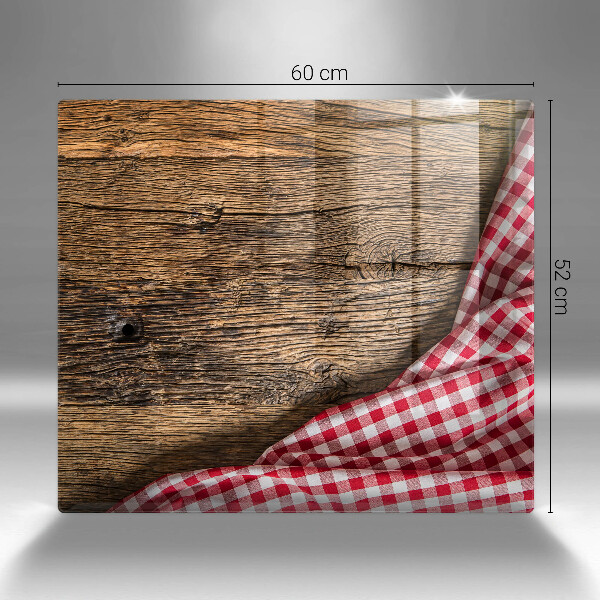 Protetor placa de indução Mesa de madeira