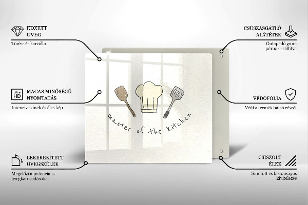 Tábua protetora Mestre da Cozinha