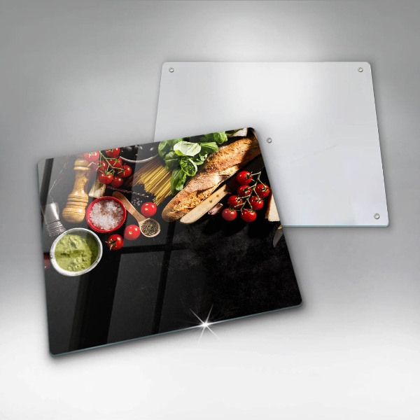 Protetor placa indução Ingredientes e especiarias italianas