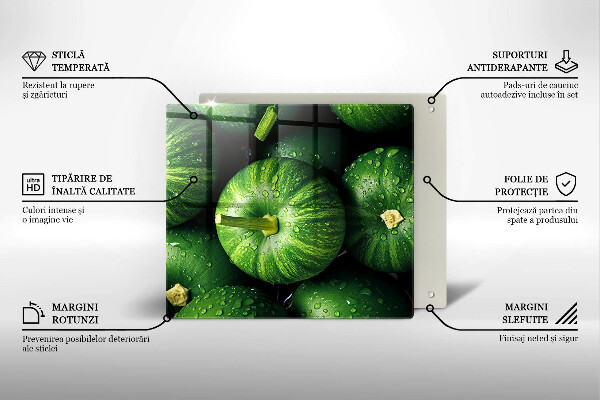 Protetor placa indução Abóboras verdes