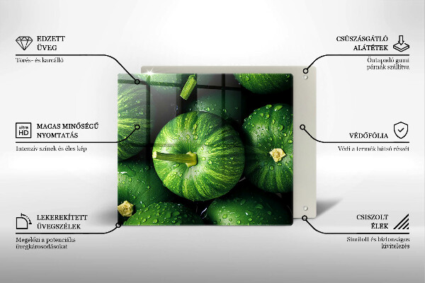 Protetor placa indução Abóboras verdes