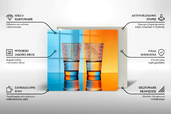 Protetor placa indução Dois copos de água