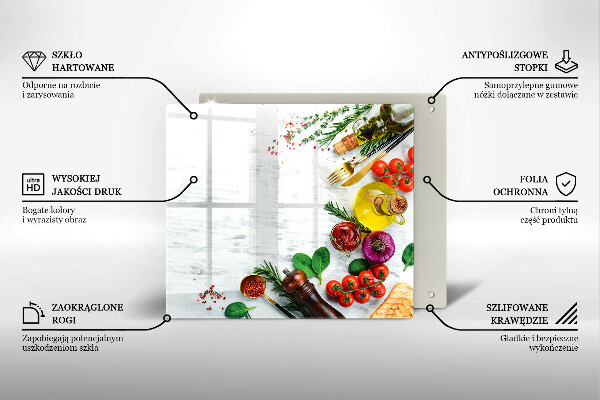 Protetor placa indução Vegetais e especiarias