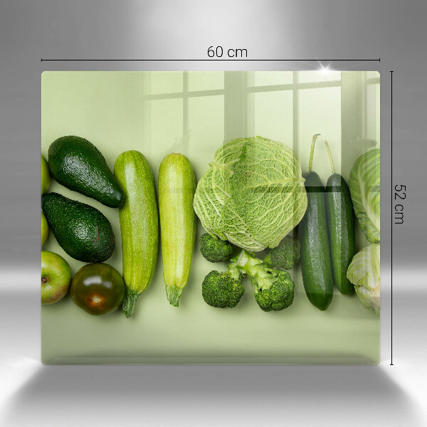 Tábua protetora Frutas e vegetais verdes