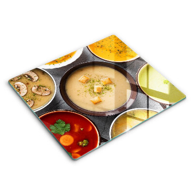 Protetor placa de indução Sopas coloridas