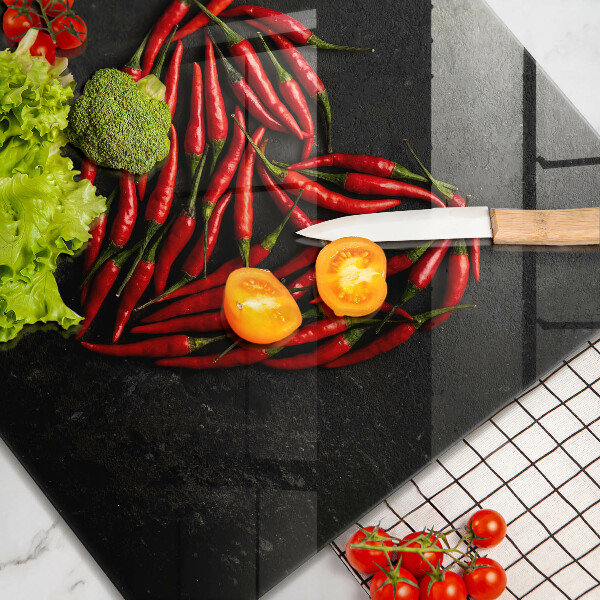 Tábua protetora Coração de pimenta