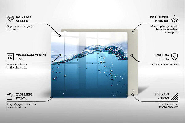 Tábua protetora Água azul