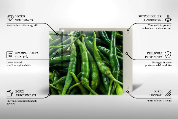 Tábua protetora vagens de ervilha