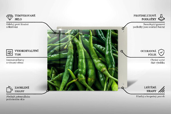 Tábua protetora vagens de ervilha