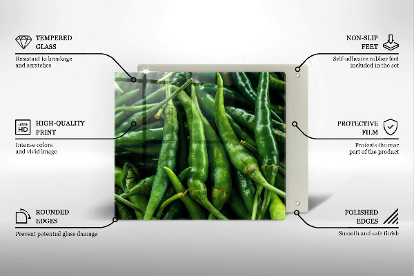 Tábua protetora vagens de ervilha