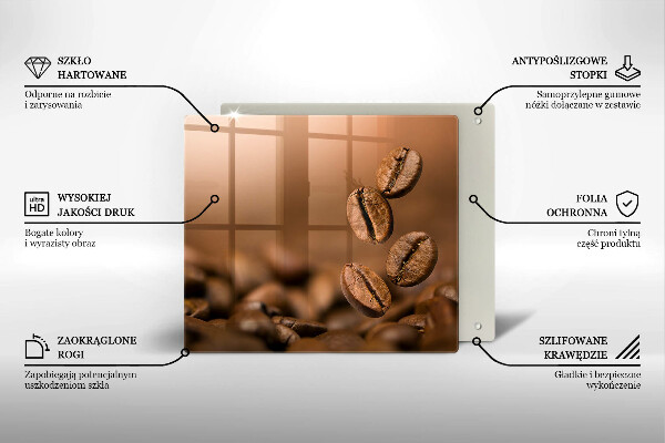 Protetor placa indução Grãos de café