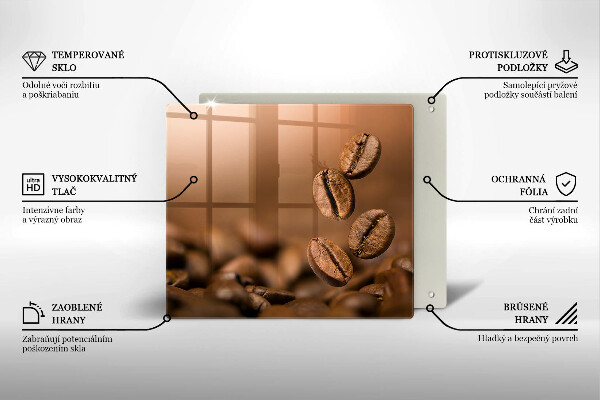 Protetor placa indução Grãos de café