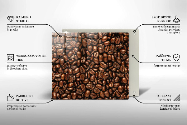 Protetor placa de indução Grãos de café