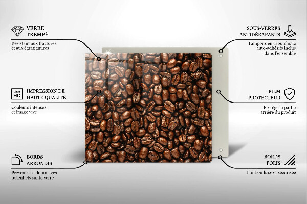 Protetor placa de indução Grãos de café