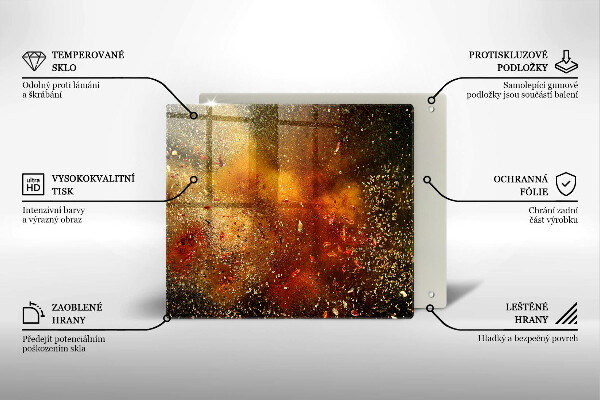 Protetor placa de indução Especiarias coloridas