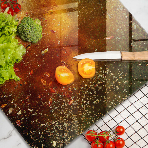 Protetor placa de indução Especiarias coloridas