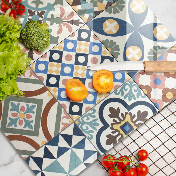 Protetor placa indução Azulejos decorativos