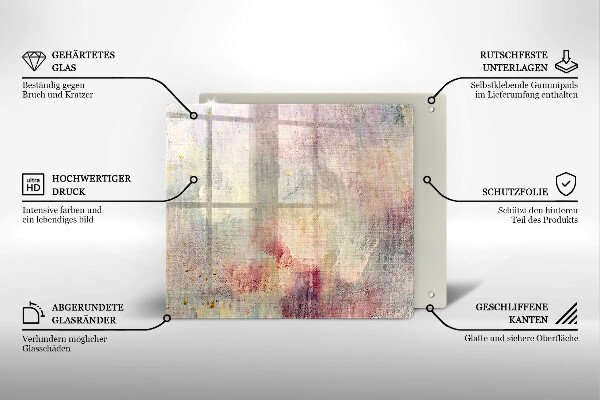 Protetor placa indução Fundo de textura de tinta