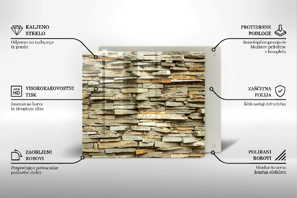 Protetor placa de indução Pedras decorativas