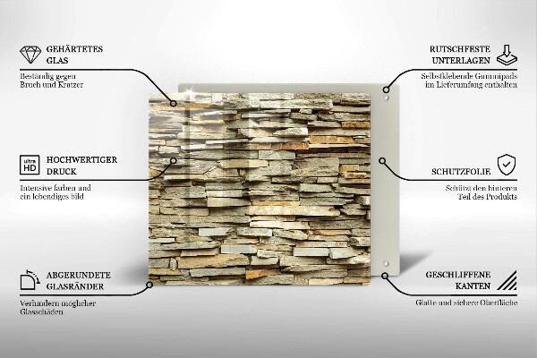 Protetor placa de indução Pedras decorativas