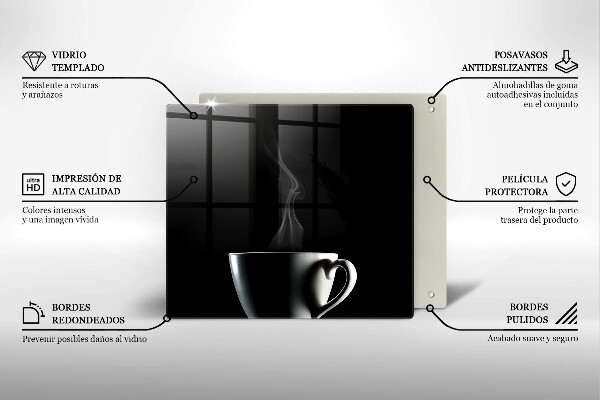 Tábua protetora Uma xícara de chá