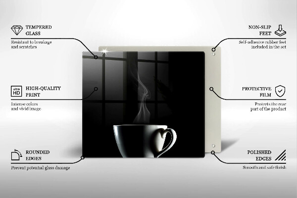 Tábua protetora Uma xícara de chá