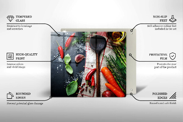 Protetor placa de indução Comida de cozinha