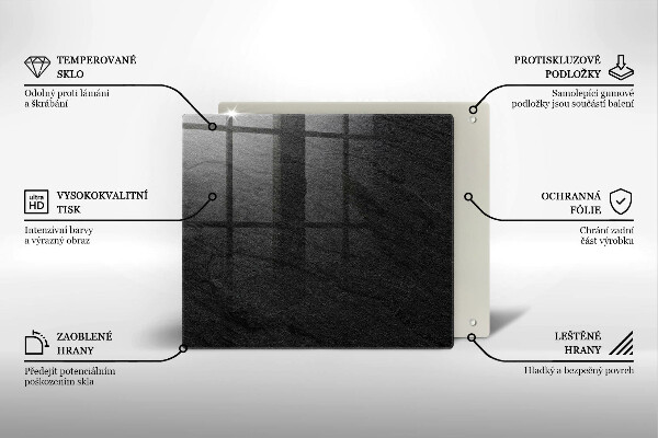 Protetor placa indução Textura de pedra