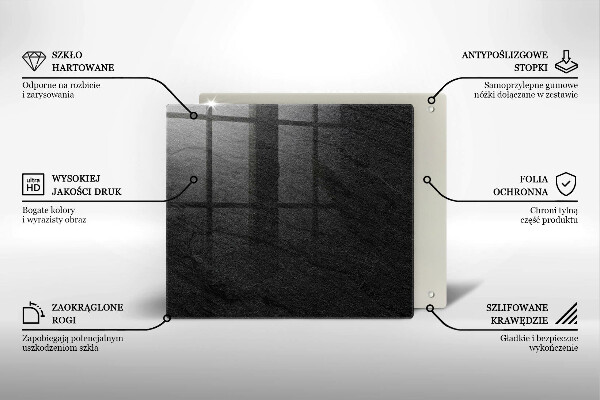 Protetor placa indução Textura de pedra