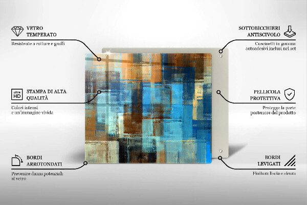 Protetor placa de indução Fundo pintado